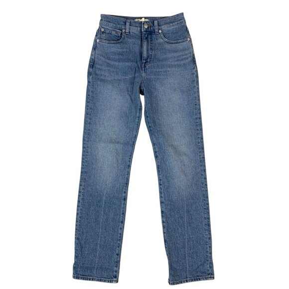 Madewell 90s Straight Jeans Vintage High Rise Minimalist Fair Trade 24 - Picture 1 of 5